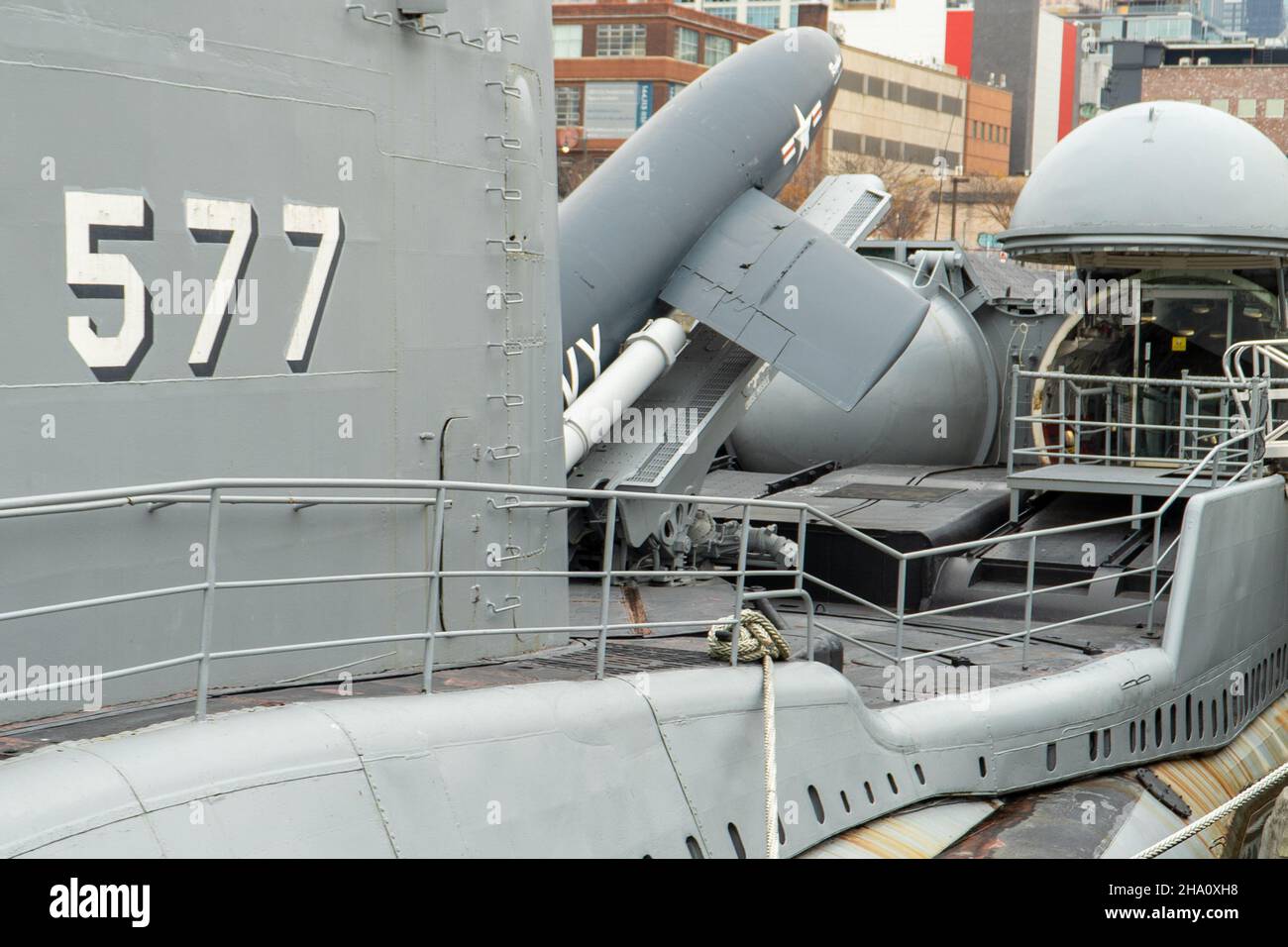 USS Growler Submarine Stock Photo Alamy