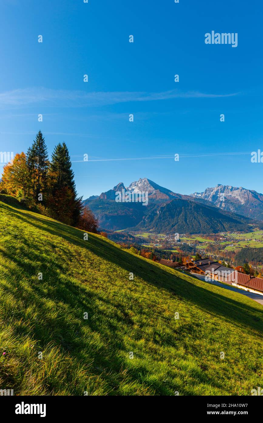 Obersalzbergbahn, Berchtesgaden, Upper Bavaria, Southern Germany, Europe Stock Photo