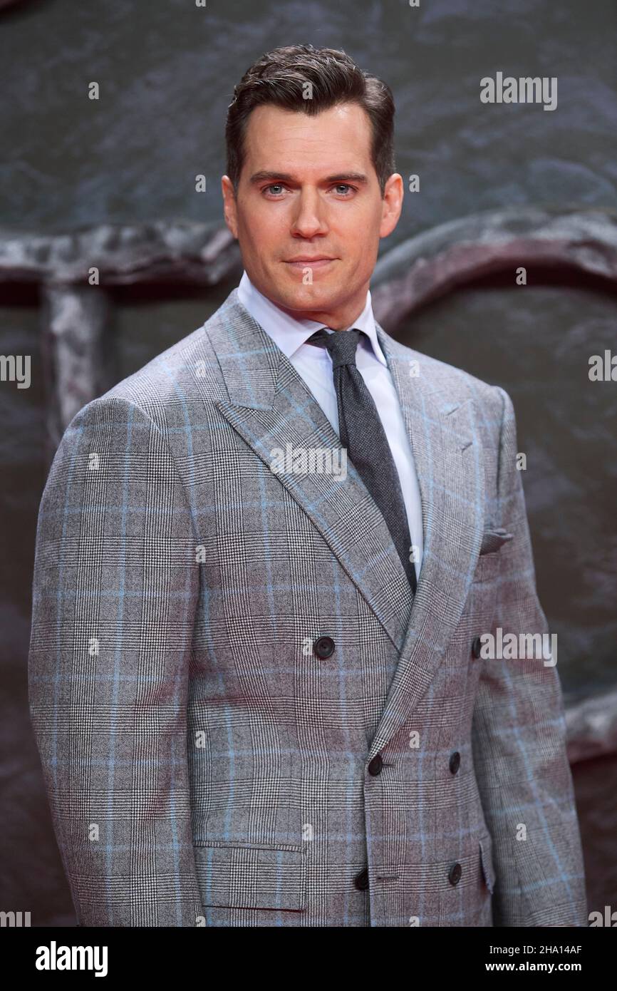Madrid, Spain. , . Henry Cavill attends ‘The Witcher' Premiere at on December 9, 2021 in Madrid, Spain Credit: MPG/Alamy Live News Credit: MPG/Alamy Live News Stock Photo