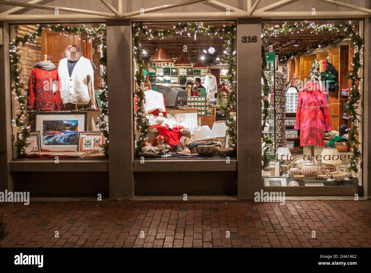 Boston christmas lights hires stock photography and images Alamy