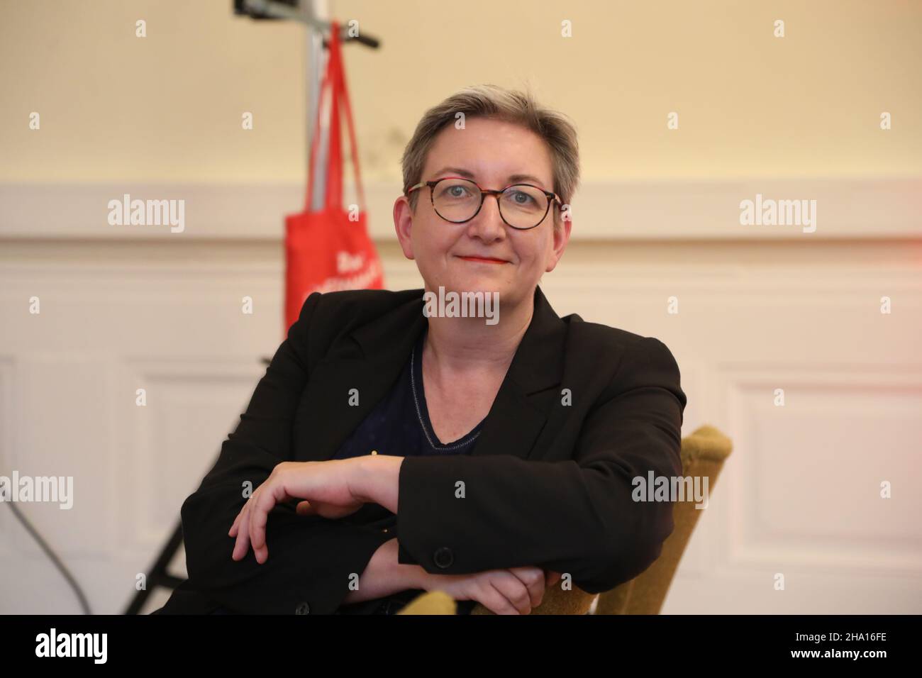 Klara Geywitz ist seit dem 8. Dezember 2021 Bundesministerin für Wohnen, Stadtentwicklung und Bauwesen im Kabinett Scholz. Im Bild: Die stellvertreten Stock Photo