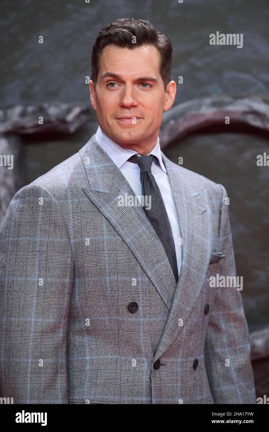 December 9, 2021, Madrid, Spain: HENRY CAVILL attends 'The Witcher' Premiere. (Credit Image: © Jack Abuin/ZUMA Press Wire) Stock Photo
