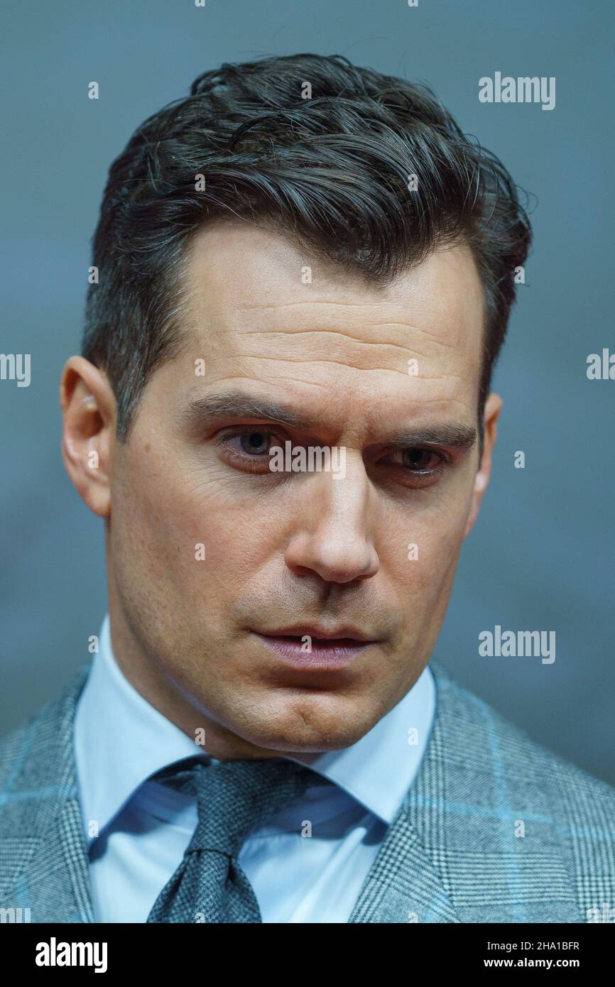 Madrid, Spain. 09th Dec, 2021. British actor Henry Cavill attends "The Witcher" season 2 premiere at Kinepolis Cinema in Madrid, Spain. Credit: SOPA Images Limited/Alamy Live News Stock Photo