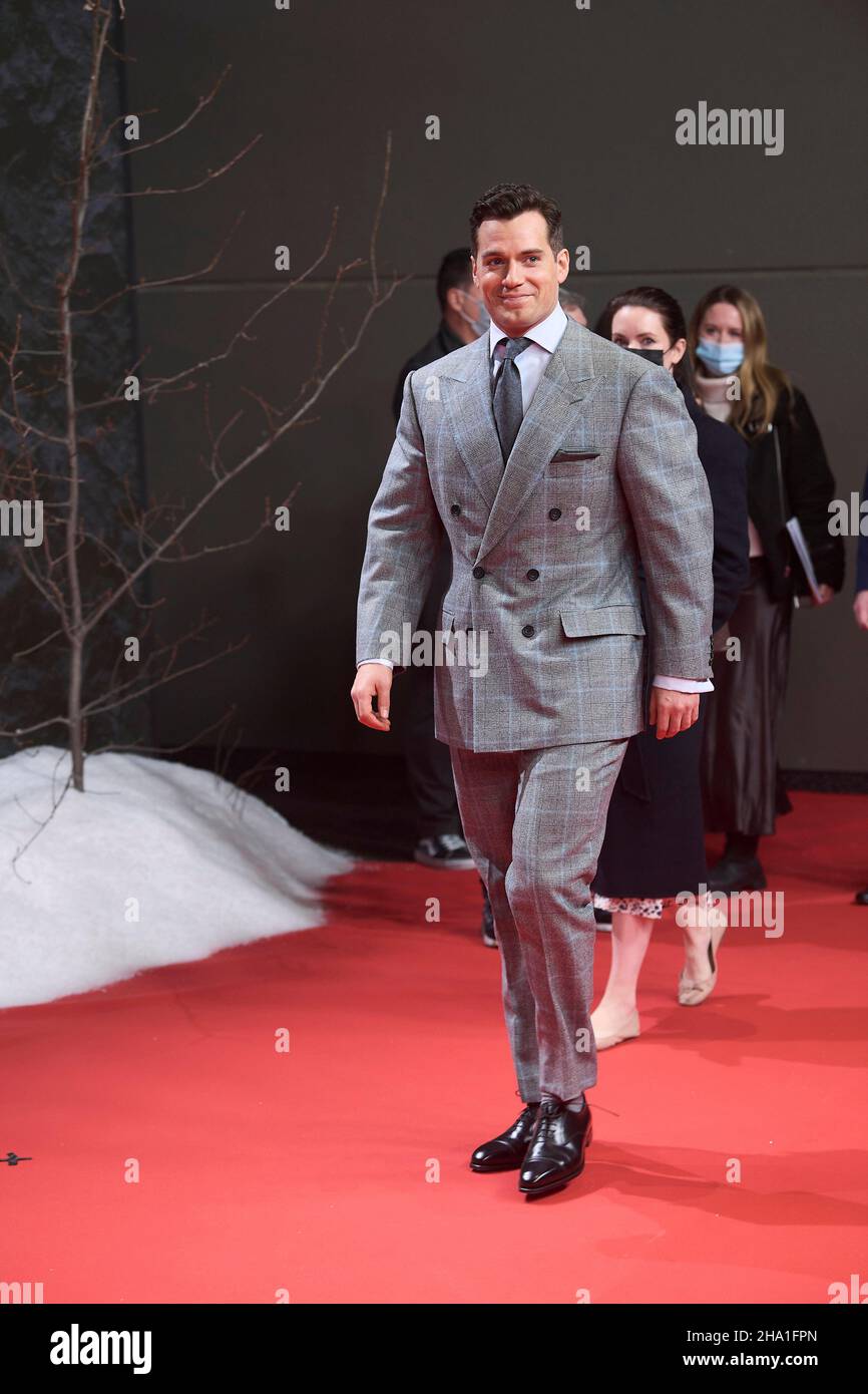 December 9, 2021, Madrid, Madrid, Spain: HENRY CAVILL attends 'The Witcher' Premiere. (Credit Image: © Jack Abuin/ZUMA Press Wire) Stock Photo