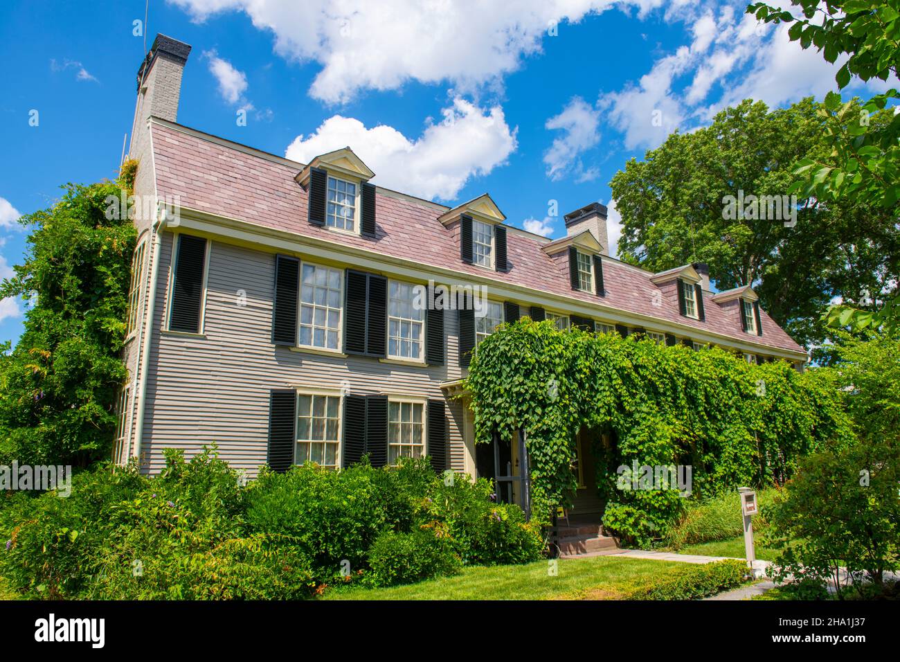 Old House at Peacefield is a historic home of Adams family including US
