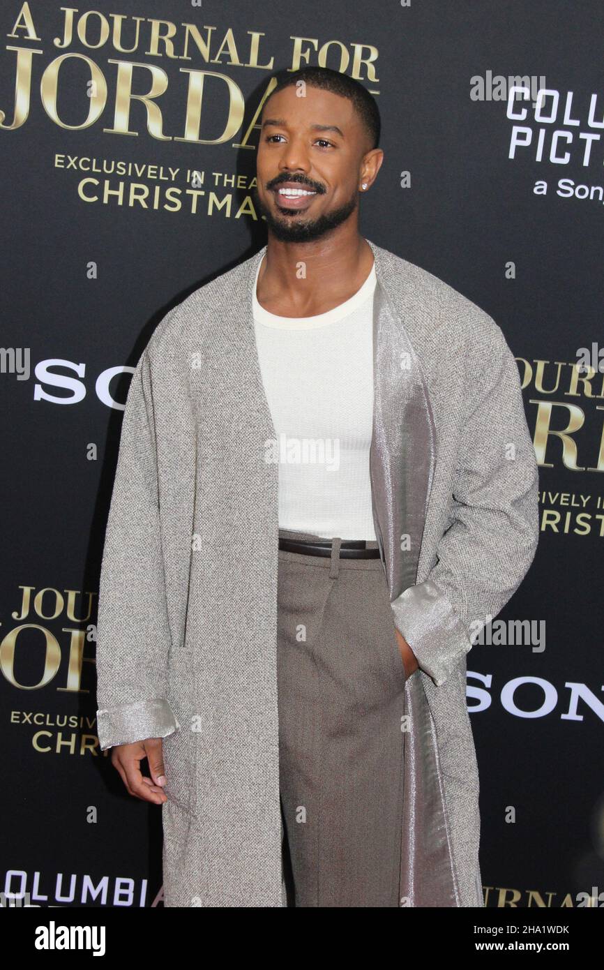 New York, NY, USA. 9th Dec, 2021. Michael B. Jordan at the premiere of ...