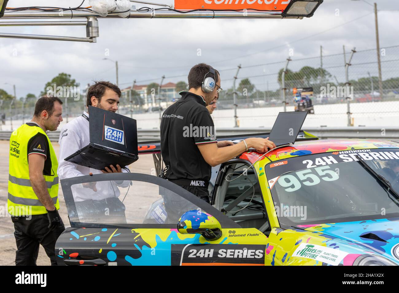 2021 Creventic 24H Sebring Powered By Hankook at Sebring International ...