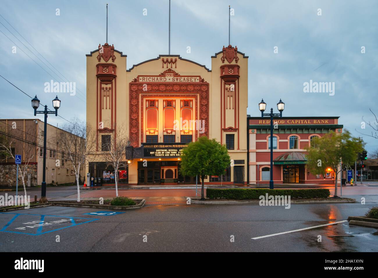 Eureka, California, Richard Sweasey theater, now Arkley Center Stock