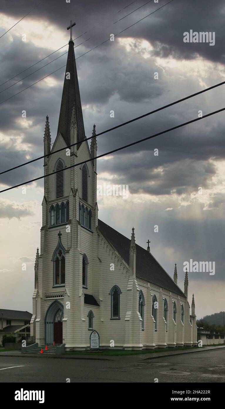 Ferndale California, Church of the Assumption Stock Photo Alamy