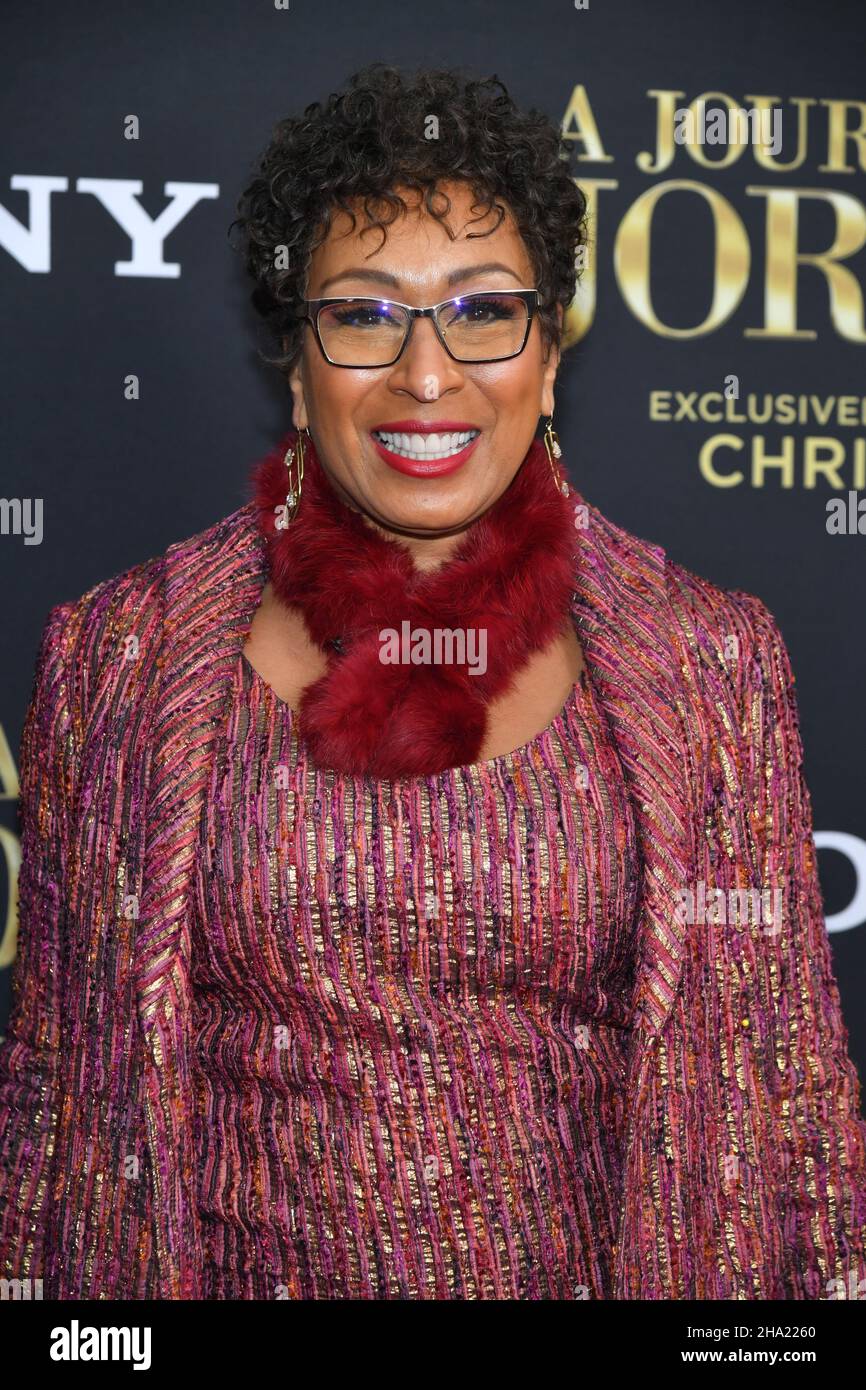 Tamara Tunie attends the world premiere of &ldquo;A Journal For Jordan 