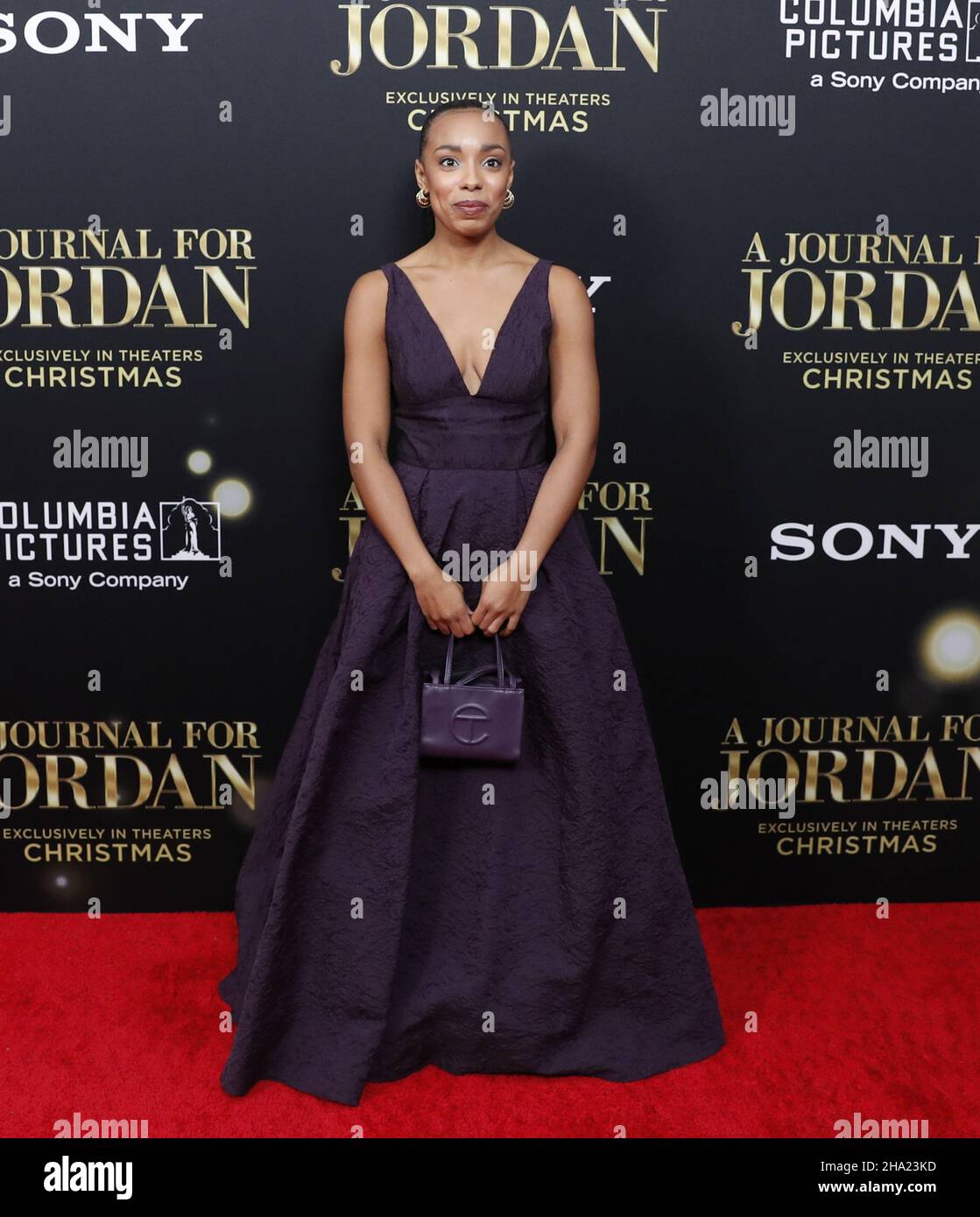 New York, United States. 09th Dec, 2021. Jasmine Batchelor arrives on