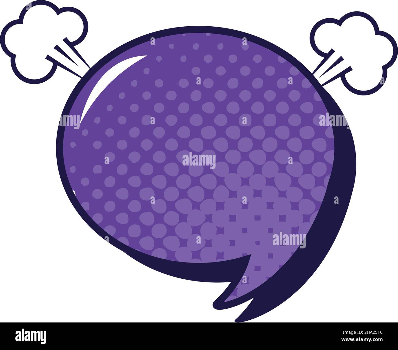 speech bubble pop art style Stock Vector Image & Art - Alamy