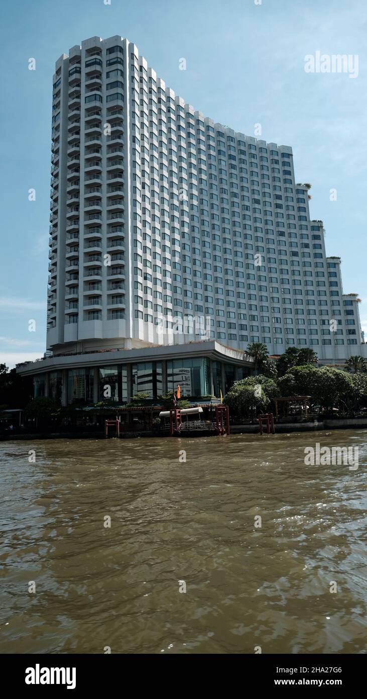 Shangri La Hotel Bangkok On The Chao Phraya River Bang Rak Bangkok Thailand Stock Photo Alamy