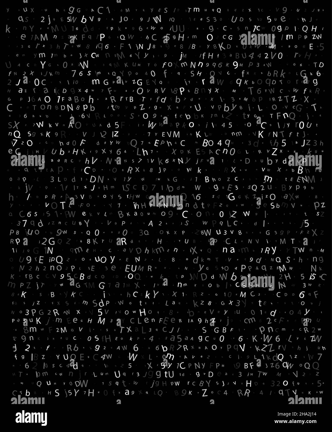 Corrupted source code. vector illustration of computer security. Abstract glitch background. Fatal programming error. Buffer overflow problem. Stock Vector