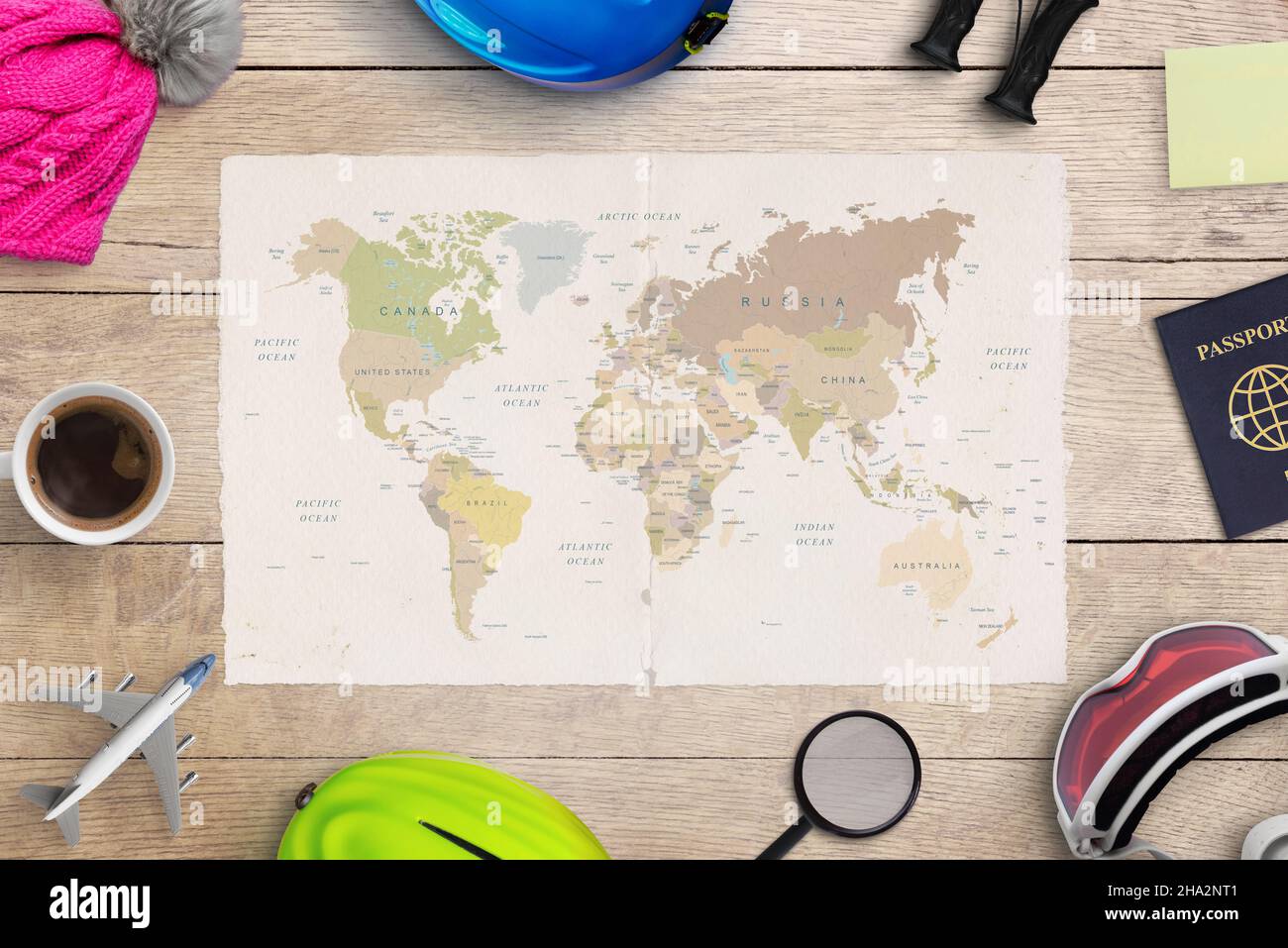 Toy plane map hi-res stock photography and images - Alamy