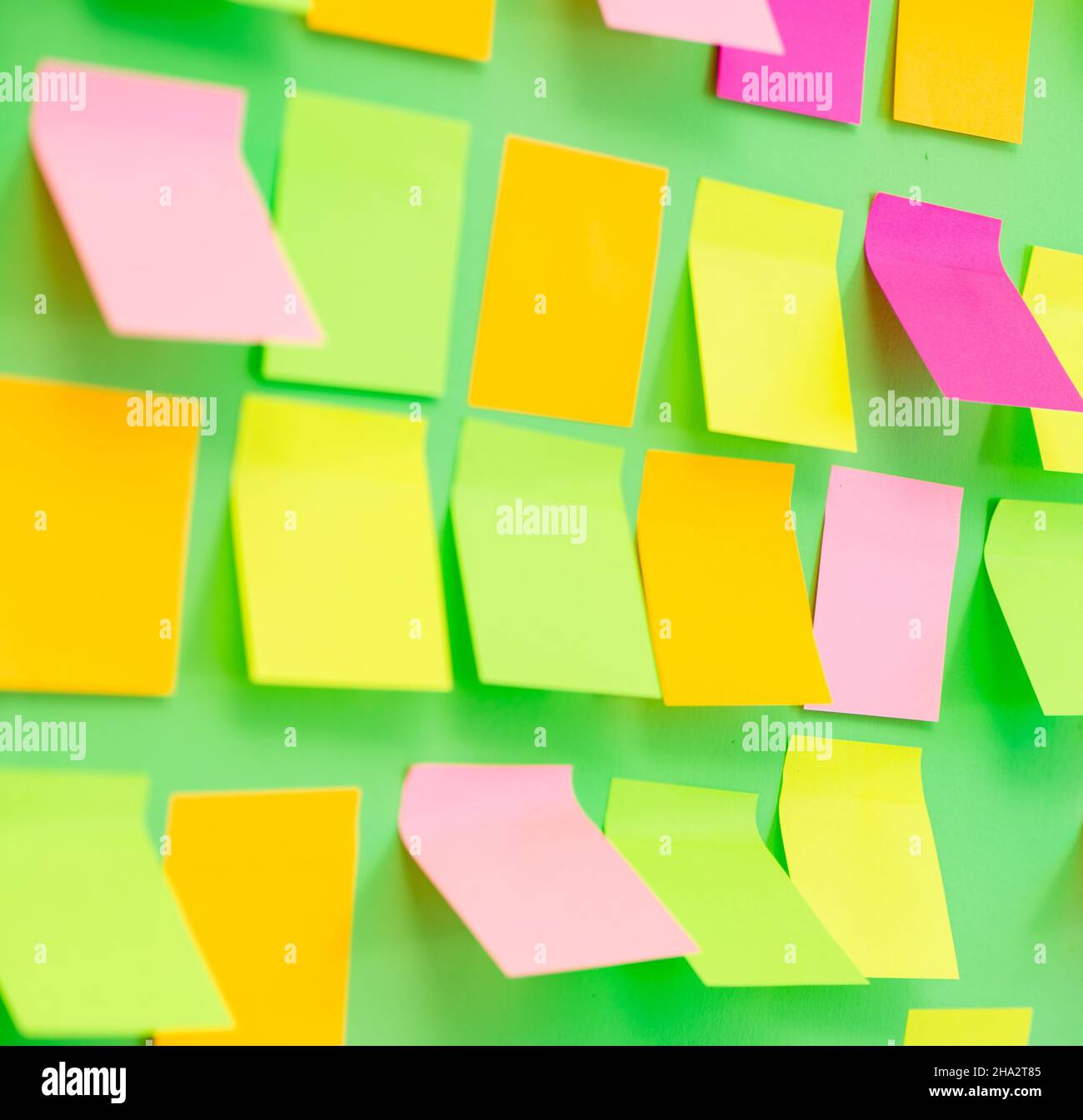 The many reminders in business concept Stock Photo