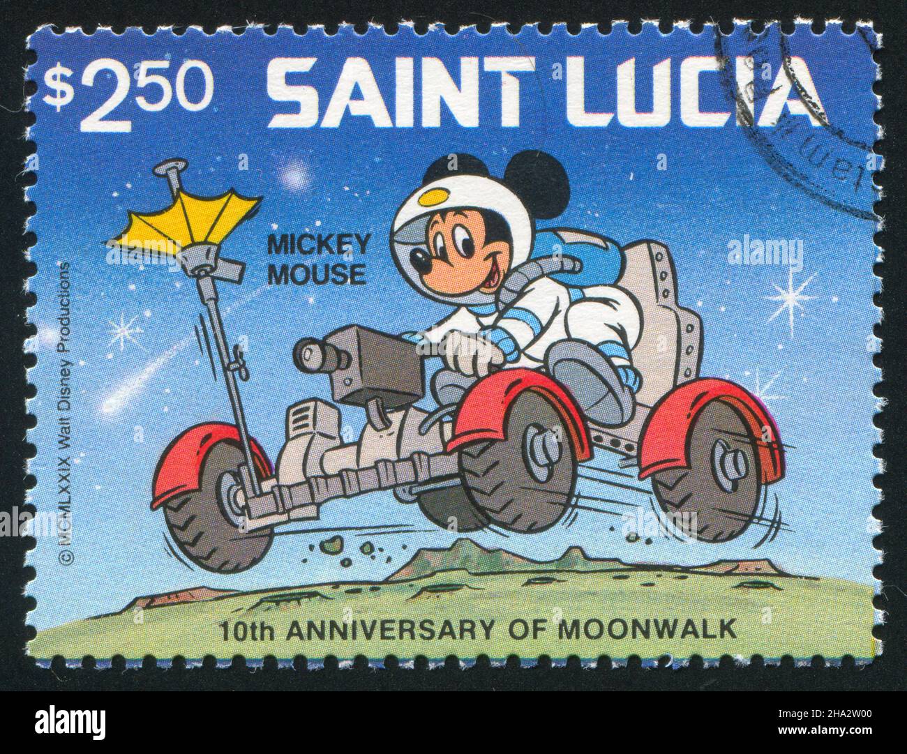 ディズニー1980年　POSTAGE STAMPS WALT DISNEY OMNIBUS 1980-1989 SET OF 19 STAMPS -(Antigua