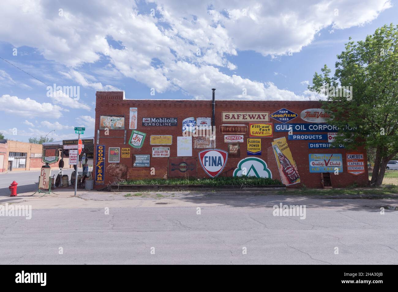 Erick Oklahoma, USA, Sandhill Curiosity Shop Stock Photo Alamy
