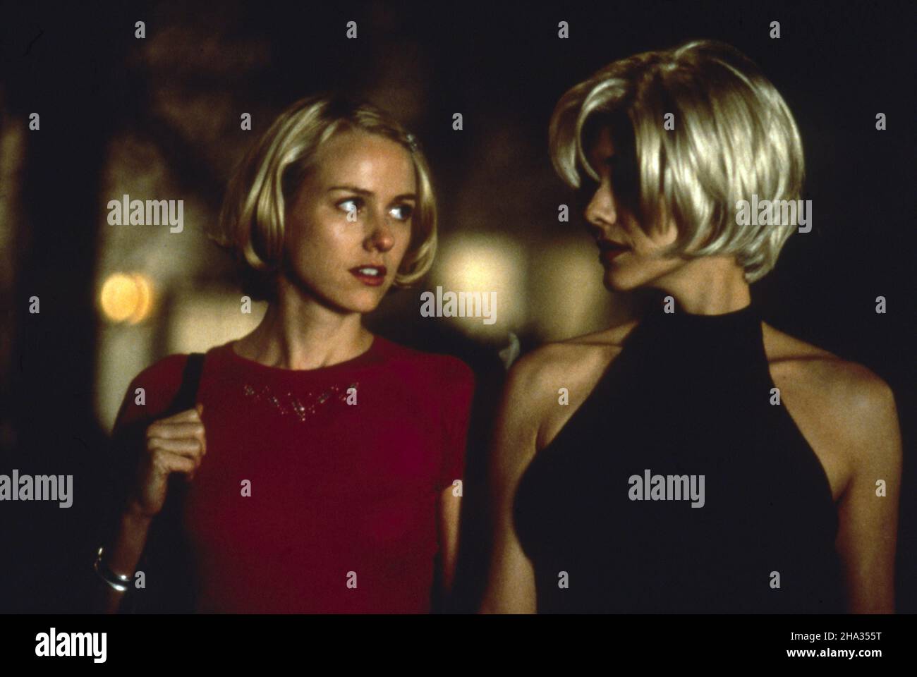 Mulholland Dr.  Year : 2001 USA Director : David Lynch Naomi Watts, Laura Elena Harring Stock Photo