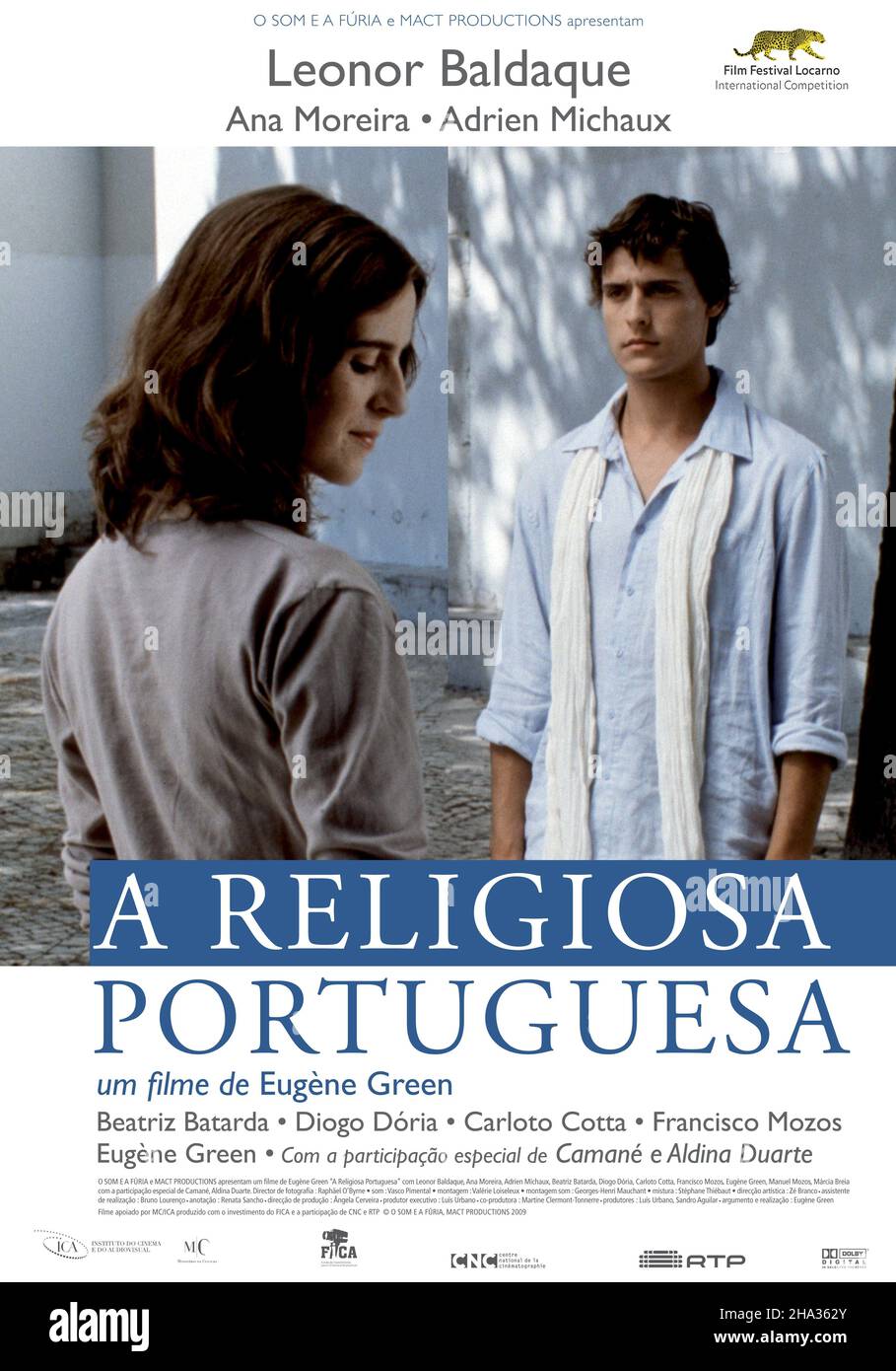 A Religiosa Portuguesa   Year : 2009 Portugal / France Portugal / France Director : Eugène Green Leonor Baldaque, Adrien Michaux Portuguese poster Stock Photo