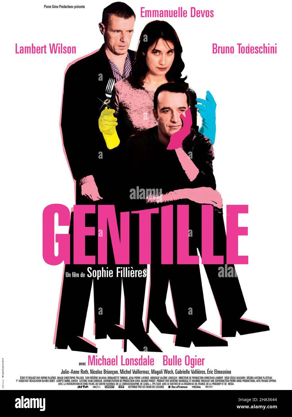 Gentille  Year : 2005 - France Director : Sophie Fillières  French poster Stock Photo