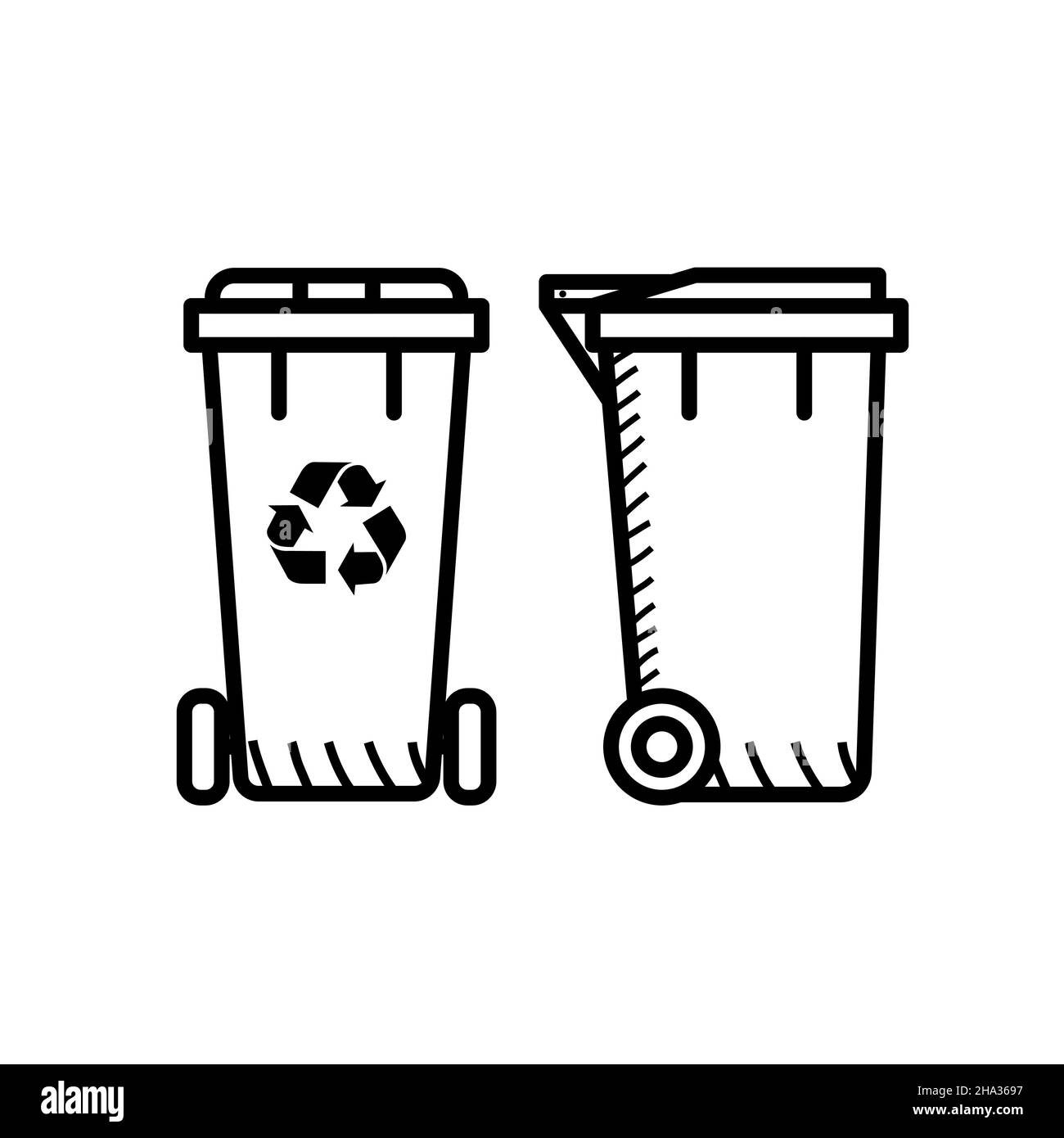 Cartoon drawing trash can Cut Out Stock Images & Pictures - Alamy Cartoon drawing trash can Cut Out Stock Images & Pictures - Alamy