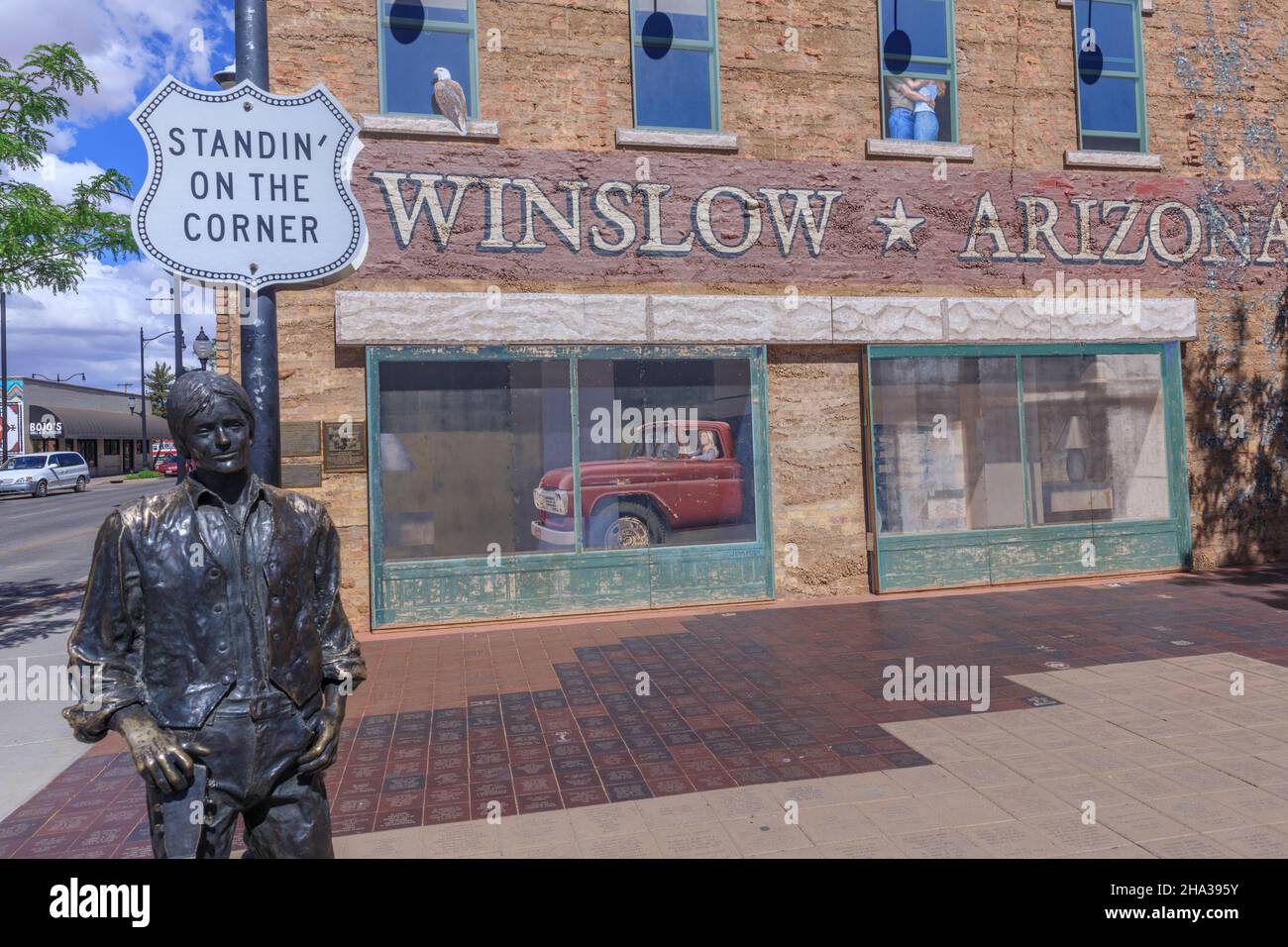 The corner in winslow, arizona hires stock photography and images Alamy