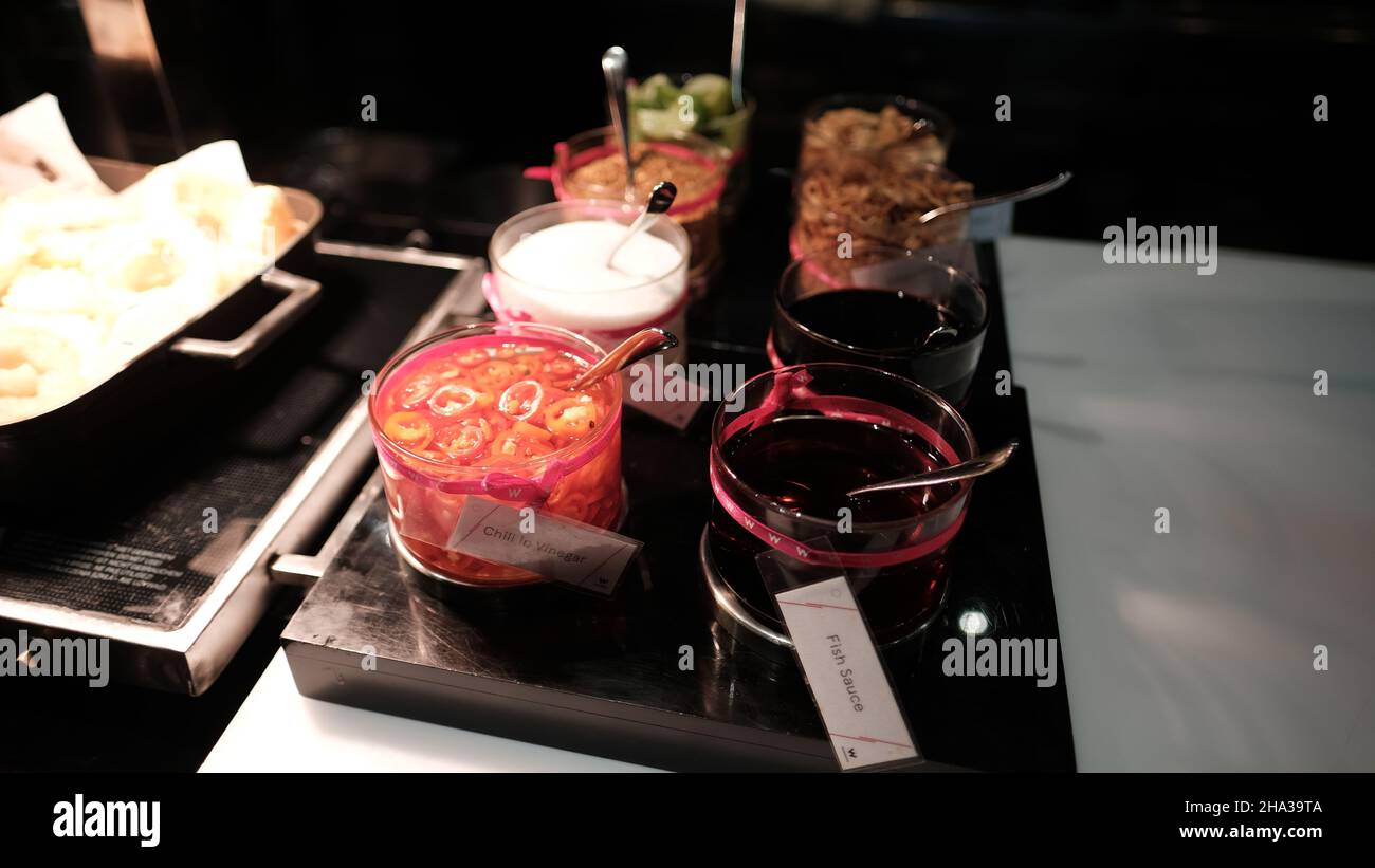 W Bangkok The Kitchen Table Buffet Lunch Dining Hall Ambience Sathorn