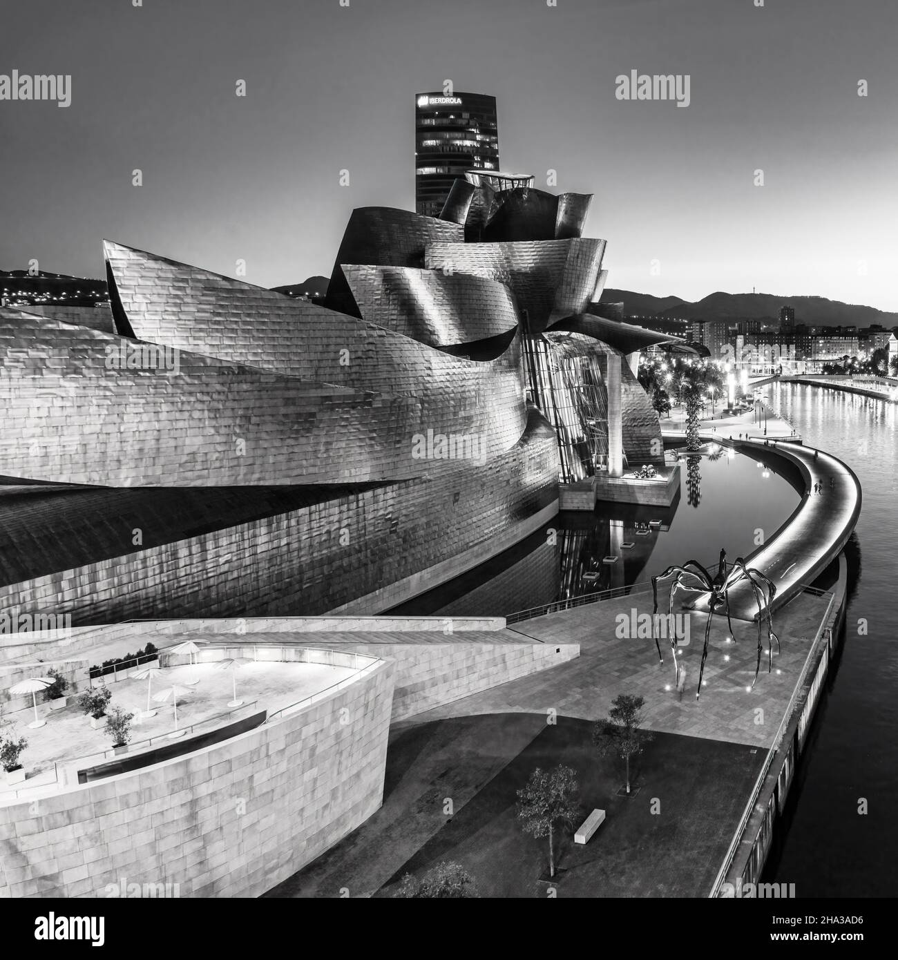 Guggenheim Museum vom Architekten Frank Gehry, Bilbao, Baskenland, Spanien (nur redkationelle Nutzung) Stock Photo