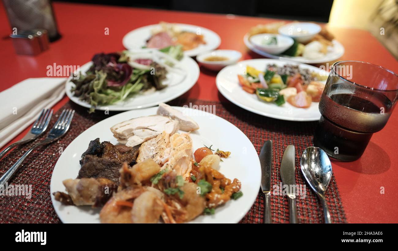 W Bangkok The Kitchen Table Buffet Lunch Dining Hall Ambience Sathorn ...