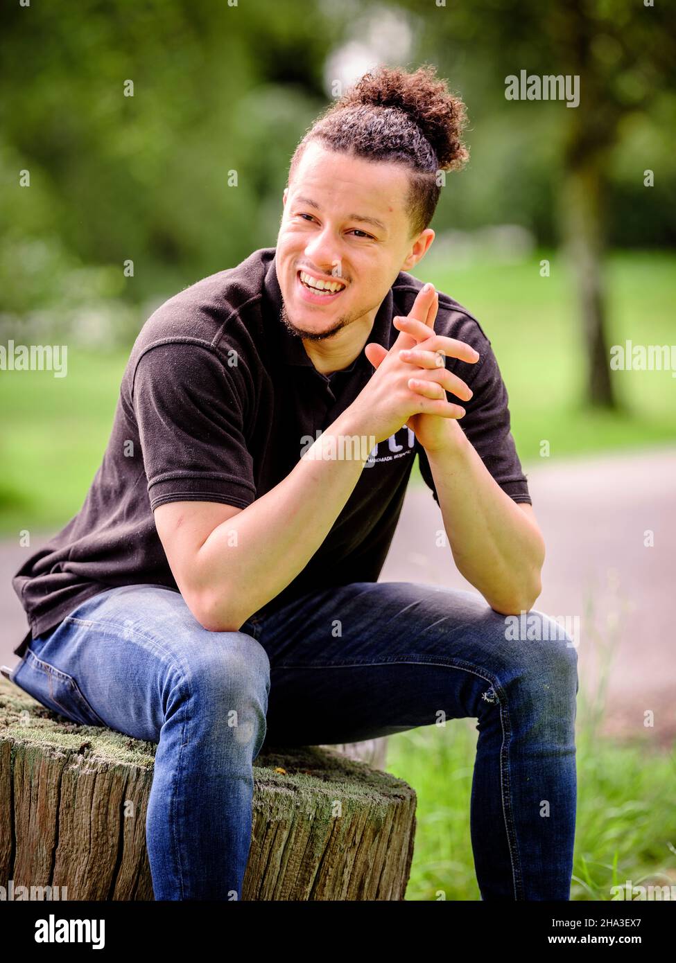 Television programme ‘All that Glitters’ series winning contestant Hugo ...