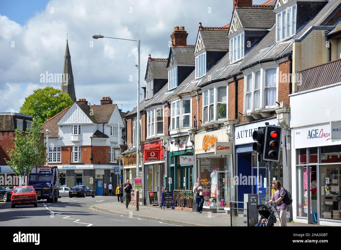 High Street, Weybridge, Surrey, England, United Kingdom Stock Photo Alamy
