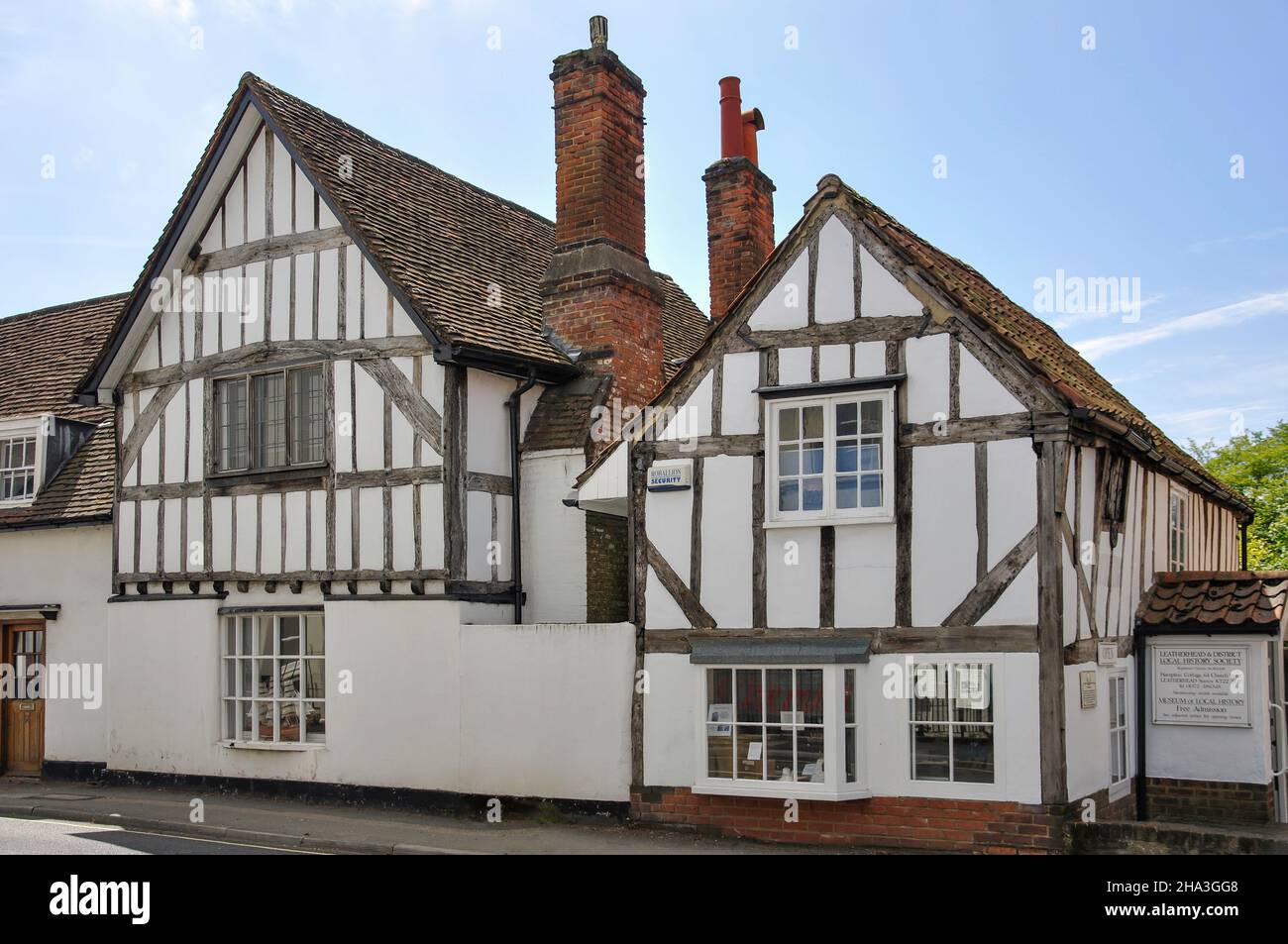 Timbered 17th Century Leatherhead Museum, Church Street, Leatherhead