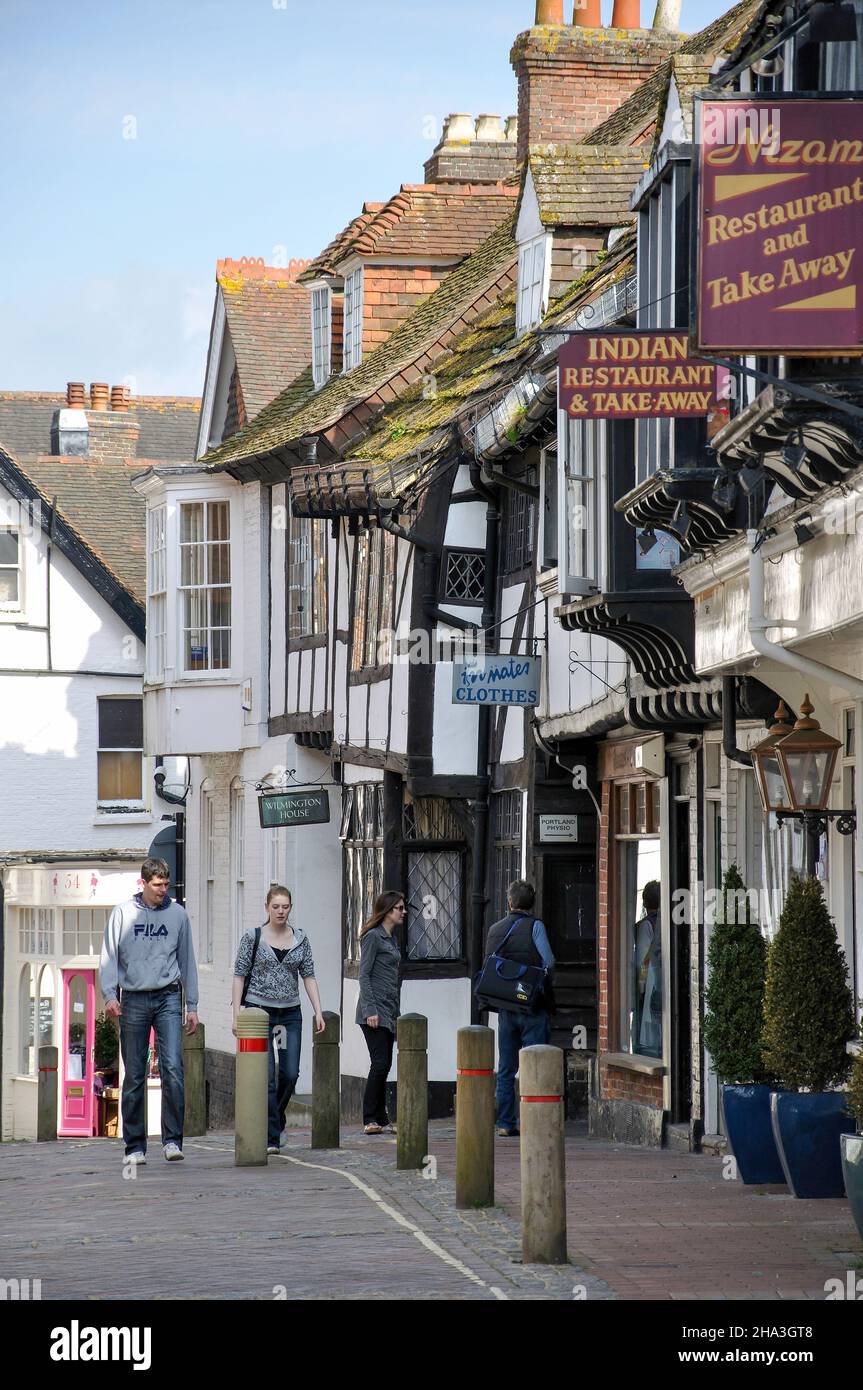 High Street, East Grinstead, West Sussex, England, United Kingdom Stock
