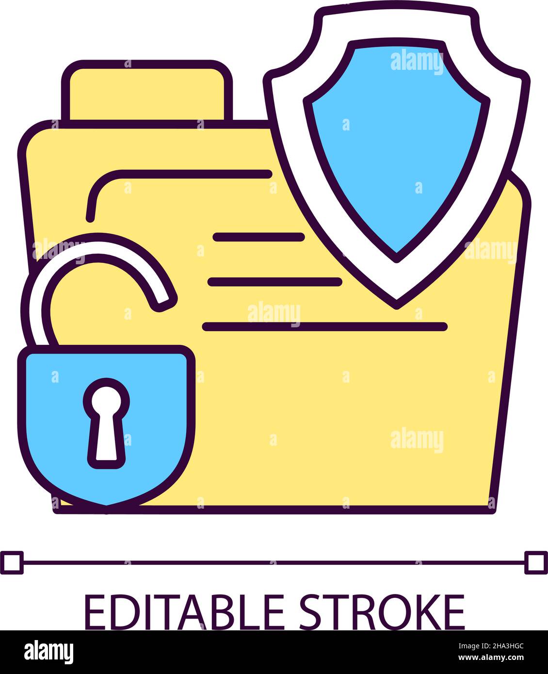 Data breach cyber attack Stock Vector Images - Alamy