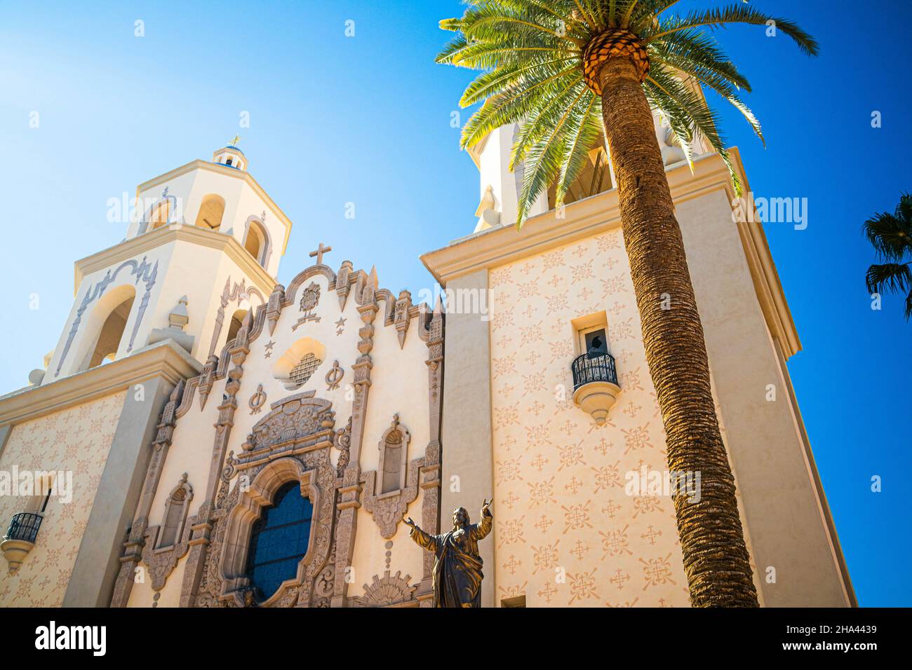 Catholic Church in downtown Tucson Arizona Stock Photo - Alamy