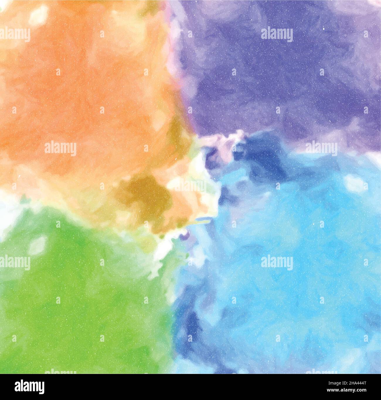 Watercolor multicolored spot paint pastel vector eps Stock Vector
