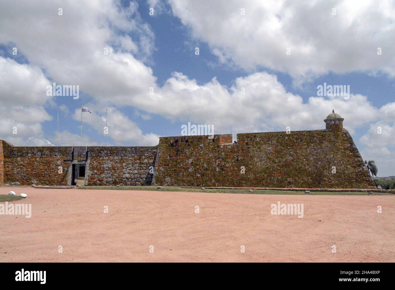 Fort of San Miguel de Chuy in Rocha Stock Photo
