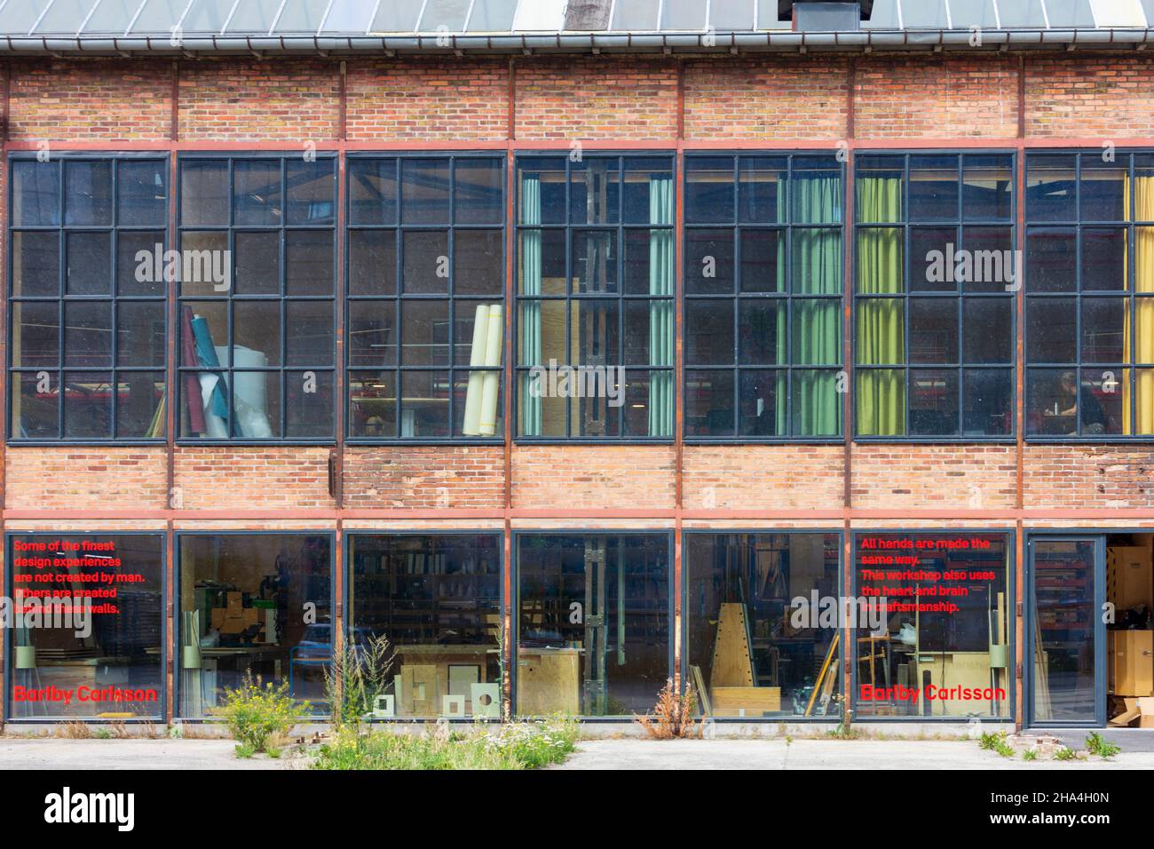 Copenhagen, Koebenhavn Barlby Carlsson design furniture factory at