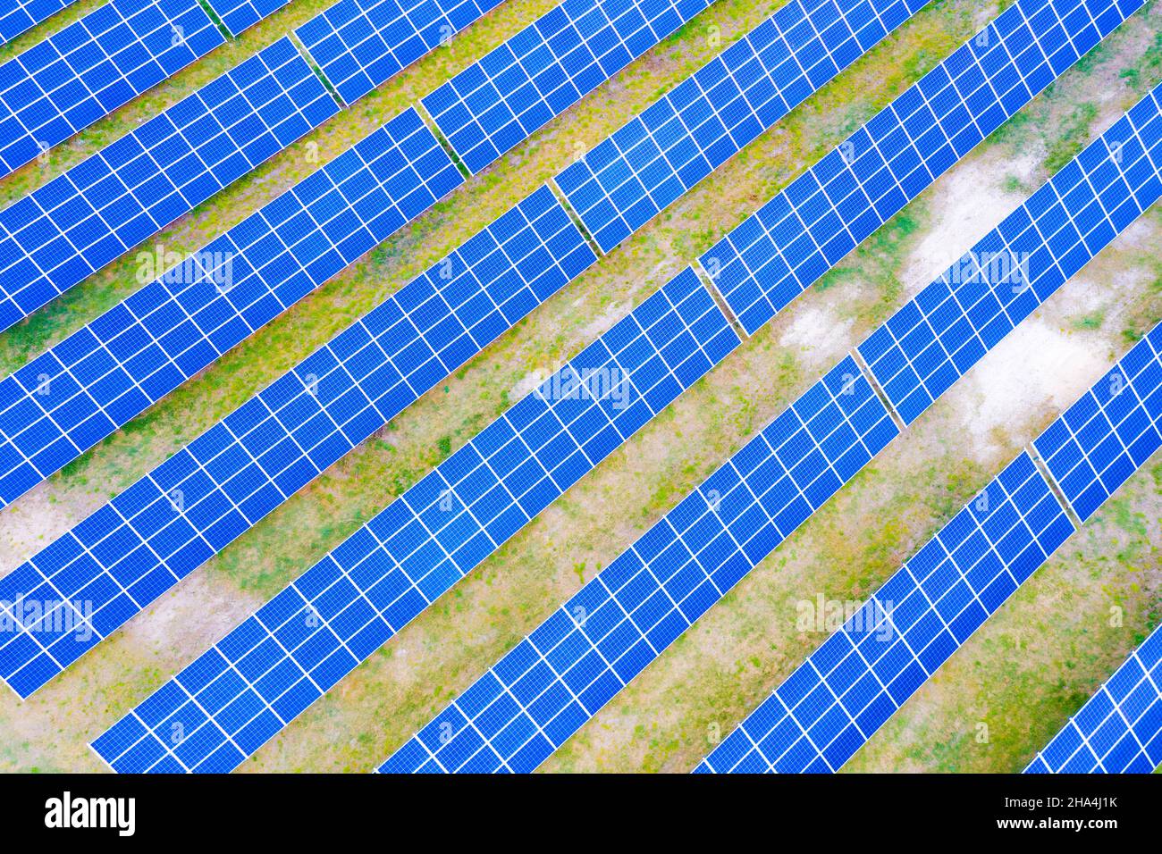power solar panel on blue sky background,alternative clean green energy ...