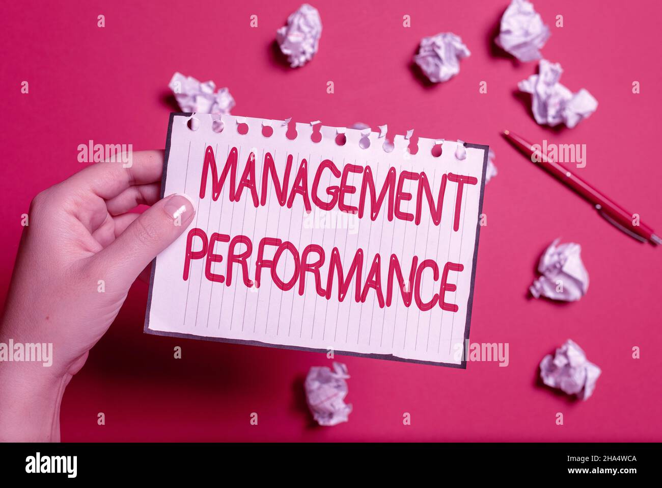 Inspiration showing sign Management Performance. Concept meaning