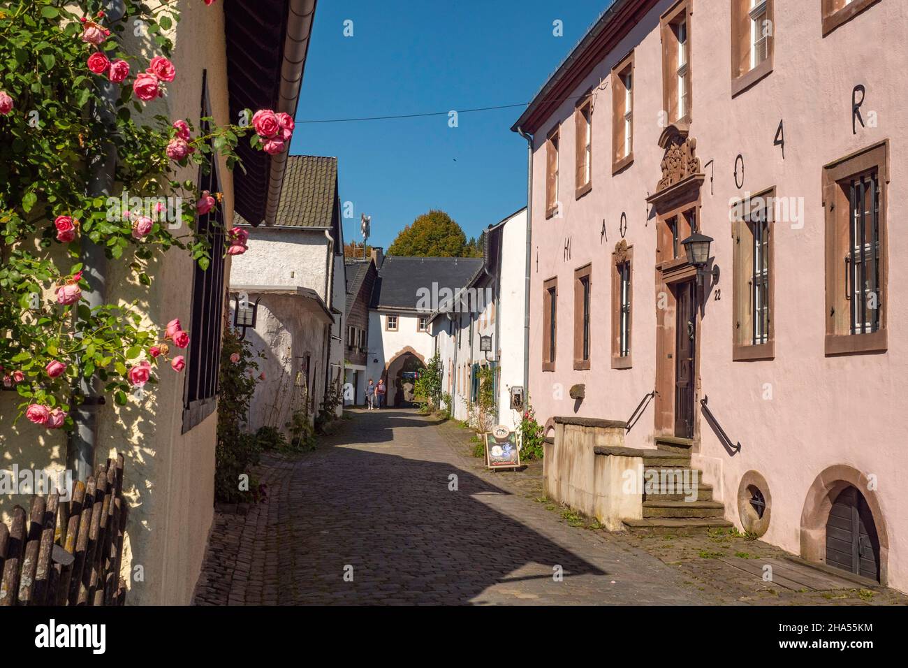 kronenburg near dahlem,eifel,north rhine-westphalia,germany Stock Photo