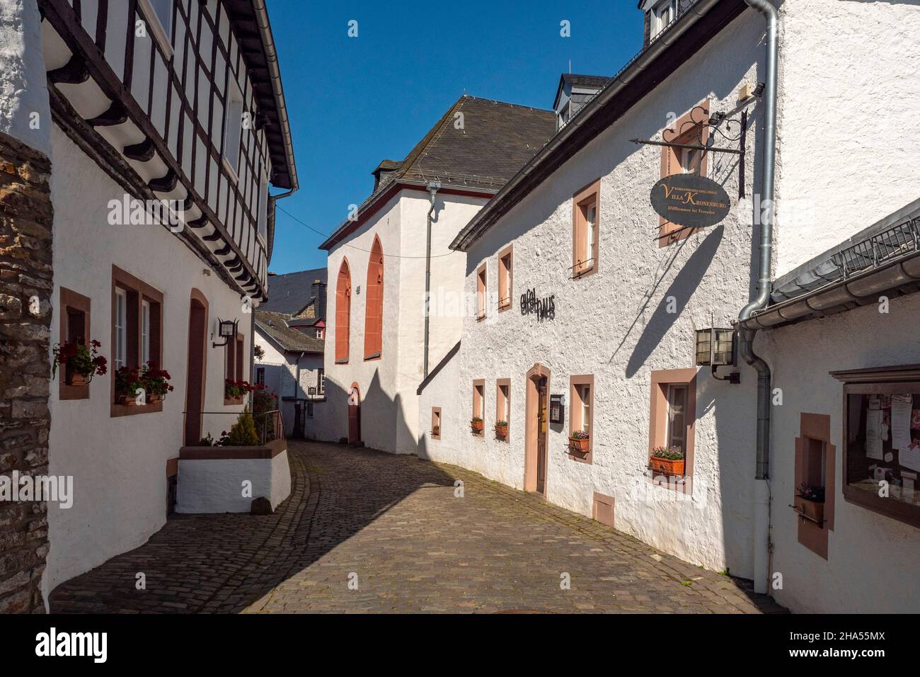 kronenburg near dahlem,eifel,north rhine-westphalia,germany Stock Photo