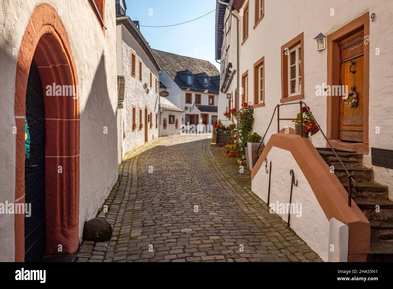 kronenburg near dahlem,eifel,north rhine-westphalia,germany Stock Photo