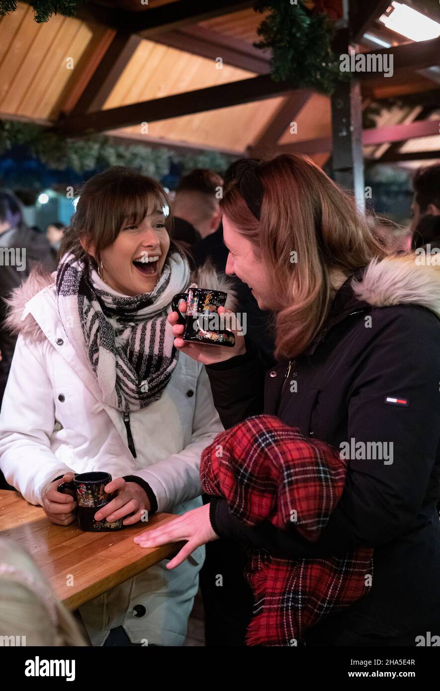 christmas market and festival of lights marburg b (u) y night,hesse