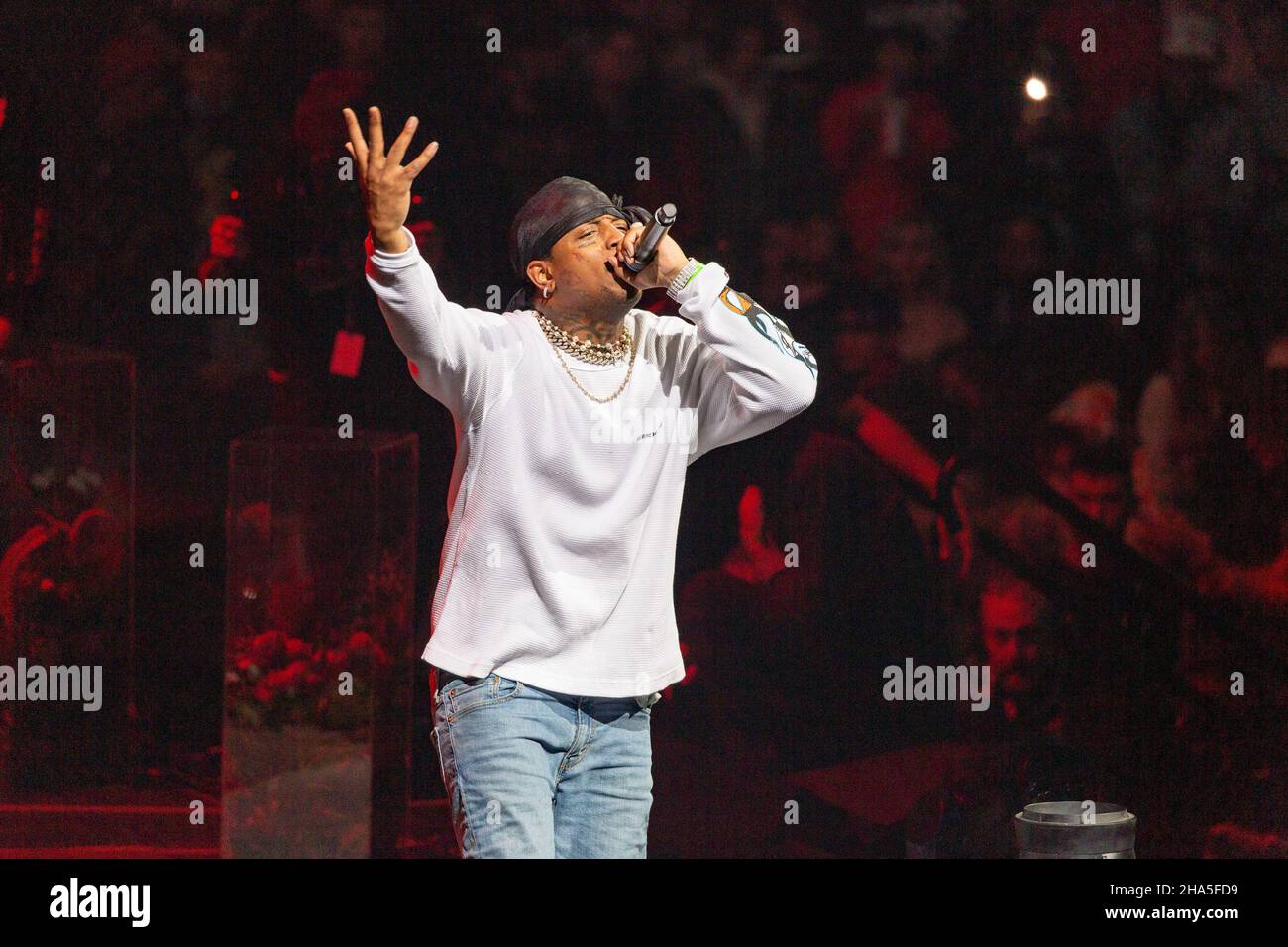 Chicago, USA. 09th Dec, 2021. Ski Mask the Slump God (Stokeley Clevon