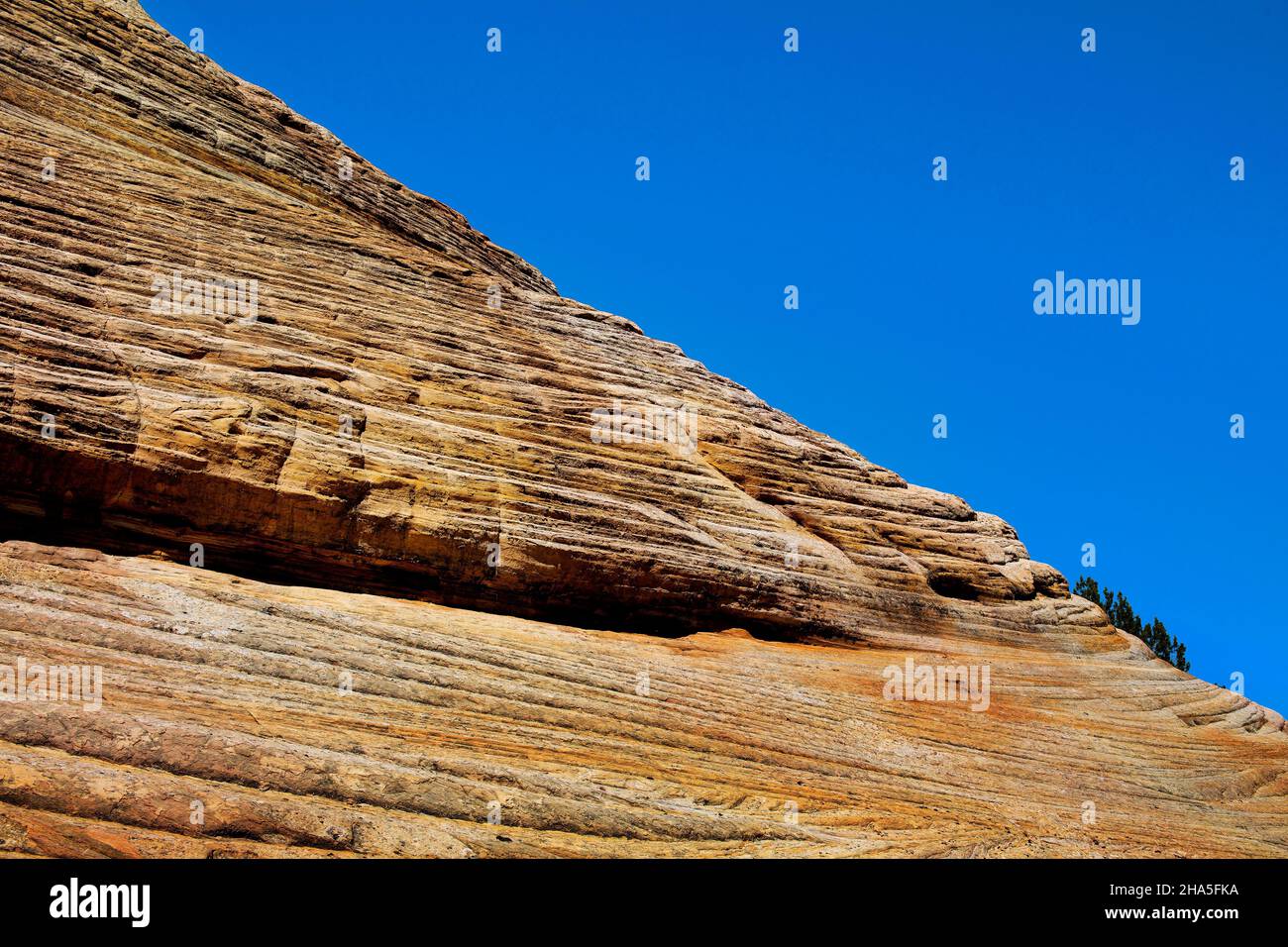 Vermilion Cliffs of Grand Staircase-Escalante National Monument, Johnson Canyon, Kanab, Utah Stock Photo