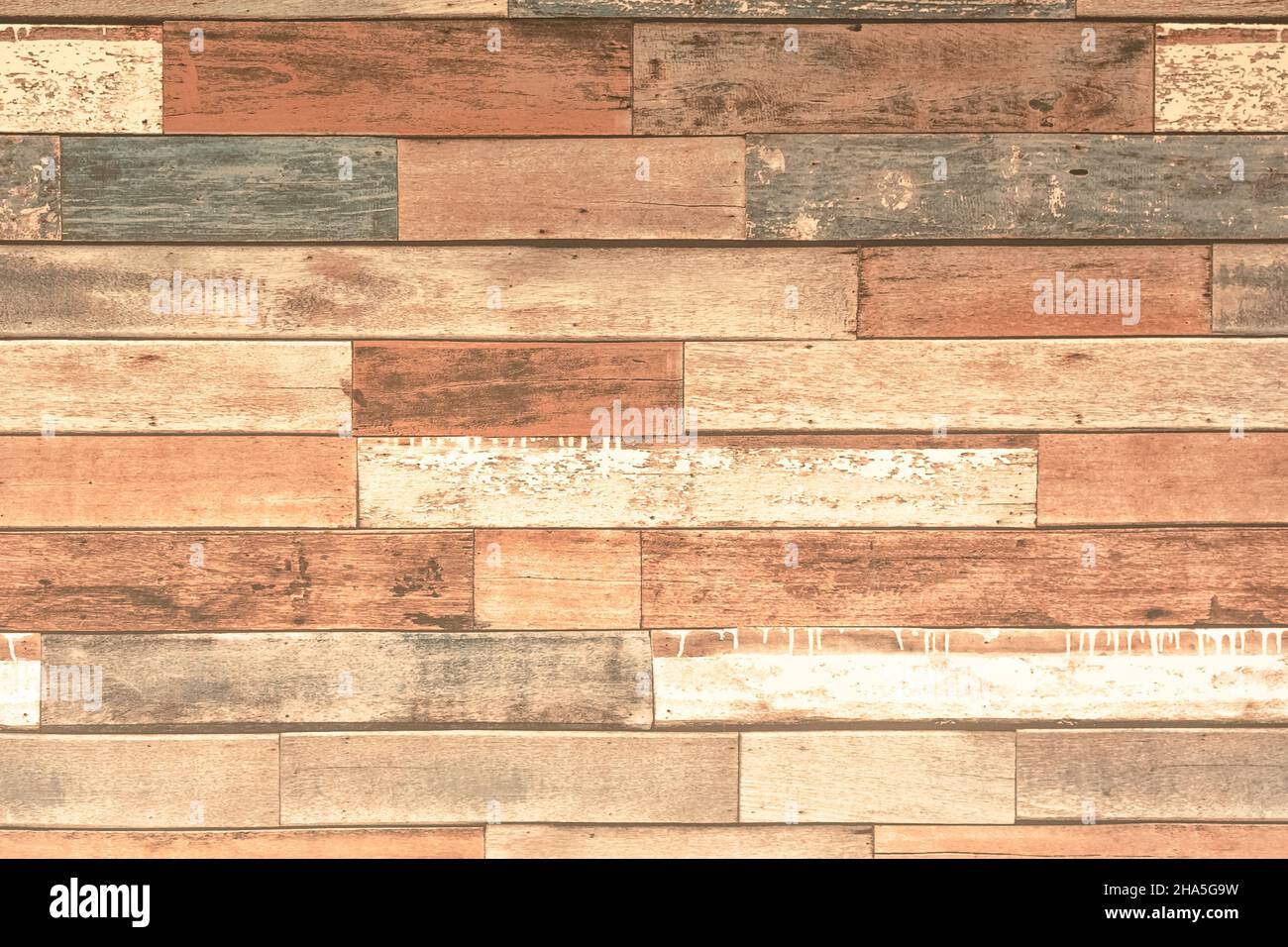 Light wood background panorama for background creation. Stock Photo