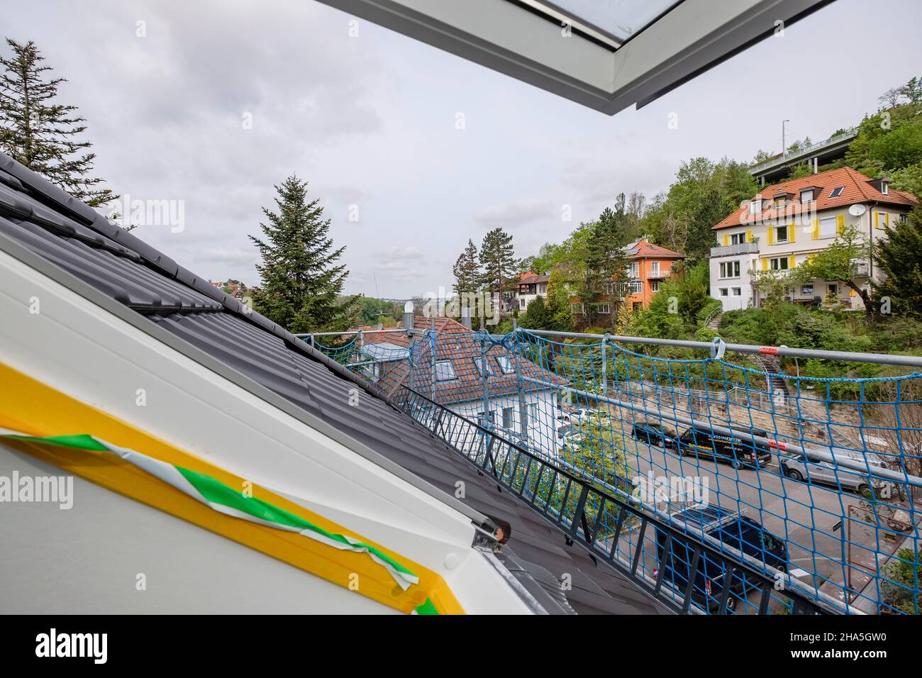 Image showcasing construction site,renovation and renovation of an apartment,view from a ...