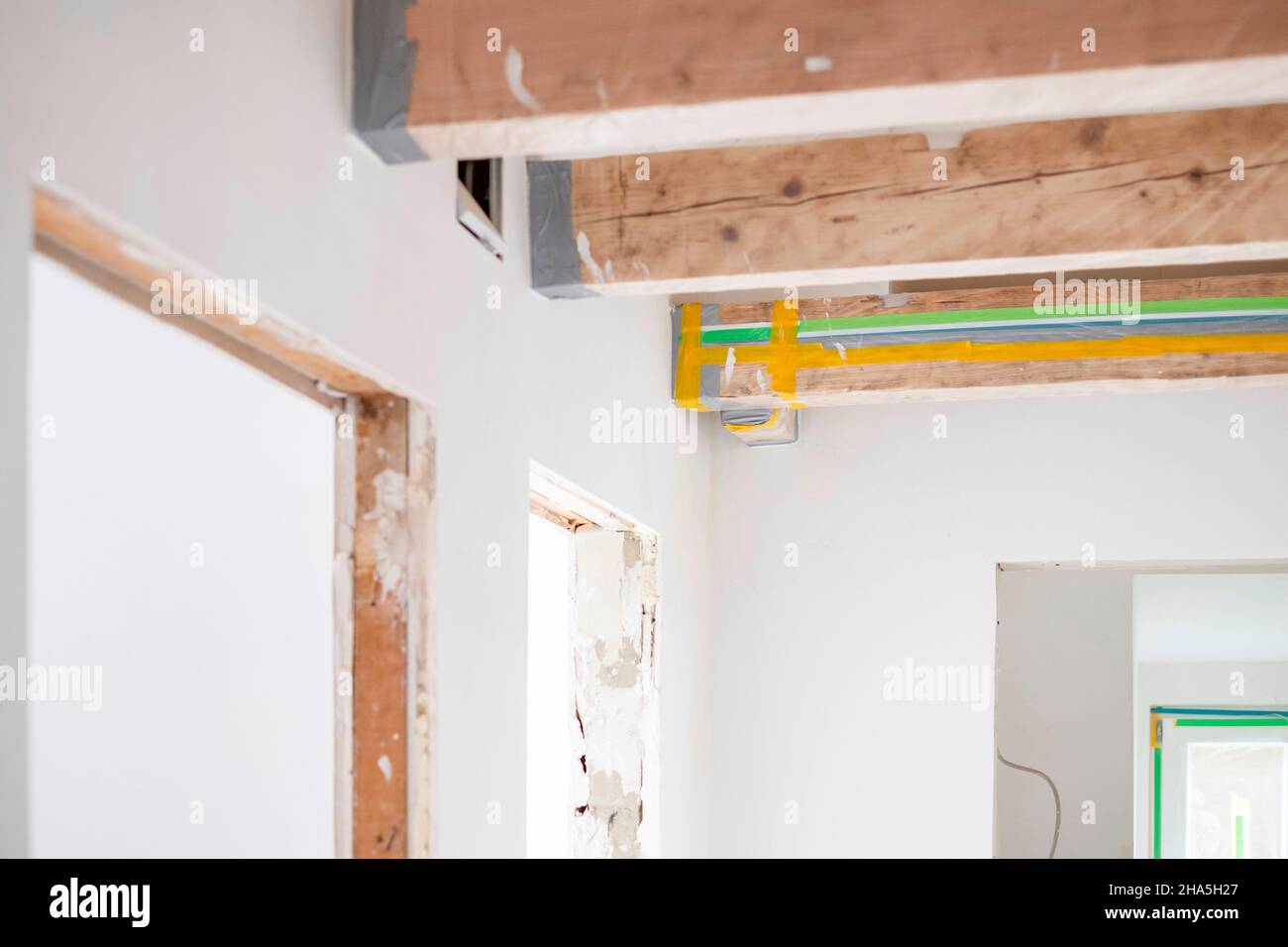 Picture of construction site,refurbishment and renovation of an apartment,detail ...